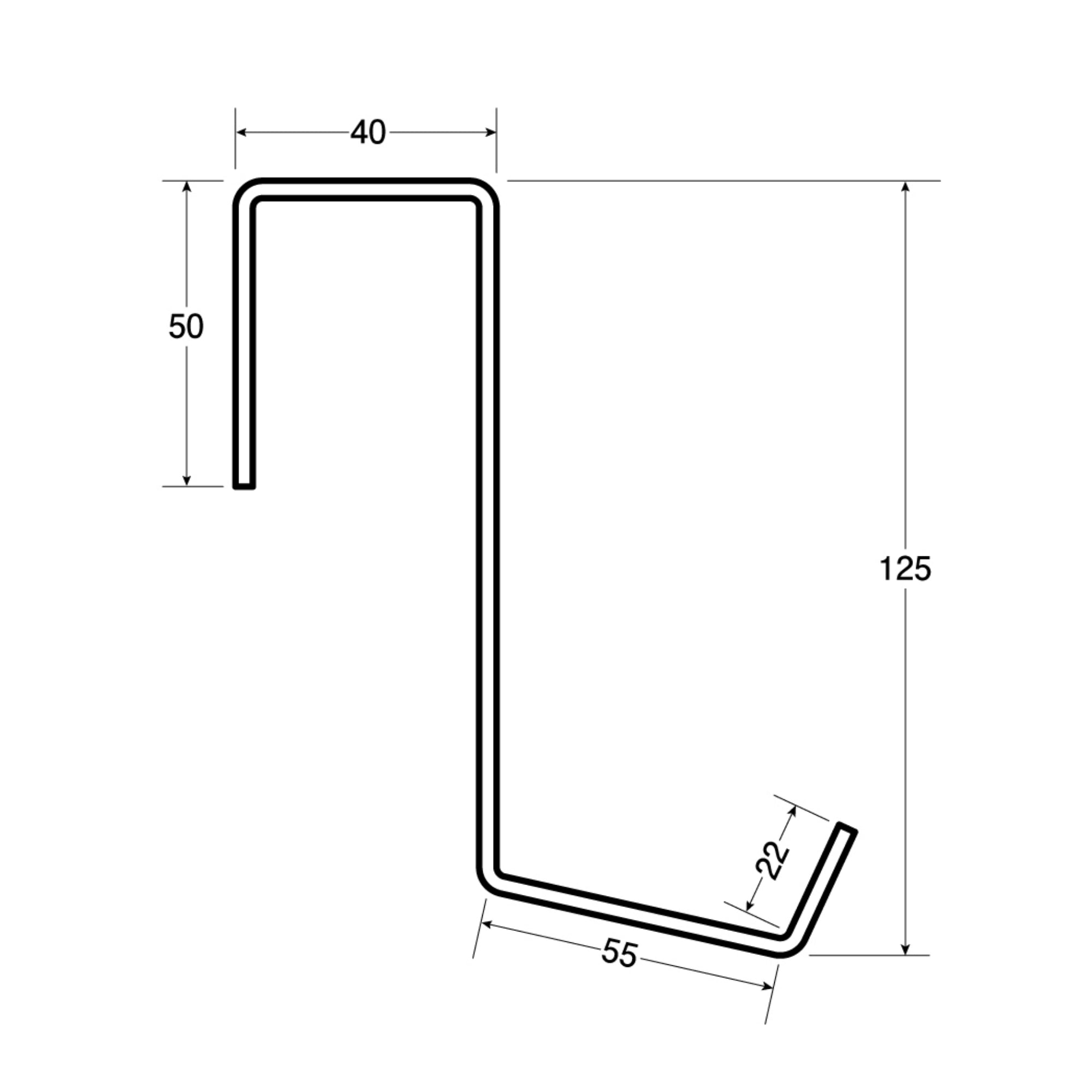 ドアフック 1セット3個入り